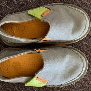 Toddler Gray shoes Crocs Brand